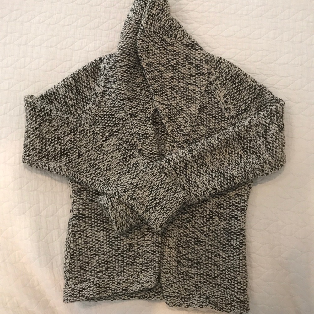 J. Crew metallic cardigan